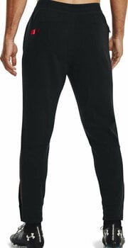 Pantalones/leggings para correr Under Armour Men's UA Accelerate Joggers Black/Radio Red M Pantalones/leggings para correr - 6