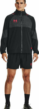 Laufshorts Under Armour Men's UA Accelerate Shorts Black/Radio Red S Laufshorts - 4