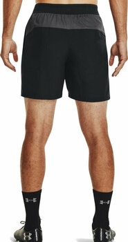 Running shorts Under Armour Men's UA Accelerate Shorts Black/Radio Red S Running shorts - 5