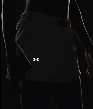 Hardloopshorts Under Armour Women's UA Terrain 2-in-1 Shorts Ghost Gray/Fresh Clay XS Hardloopshorts - 4