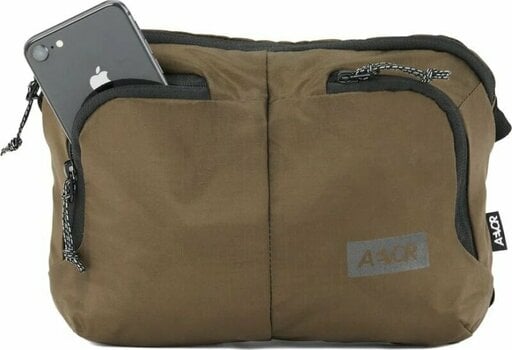 Портфейл, чанта през рамо AEVOR Sacoche Bag Ripstop Olive Gold Чанта през рамо - 7