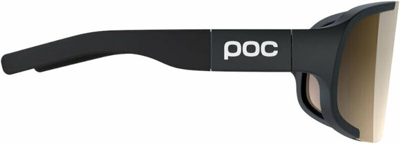 Cycling Glasses POC Aspire Mid Uranium Black/Clarity Trail Brown Silver Mirror Cycling Glasses - 3