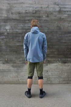 Fietsjack, vest POC Motion Rain Men's Jacket Calcite Blue XL Jasje - 4