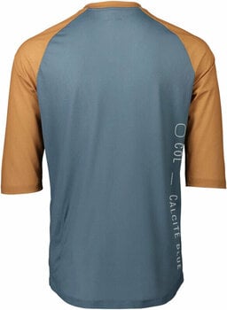 Jersey/T-Shirt POC MTB Pure 3/4 Jersey Jersey Calcite Blue/Aragonite Brown L - 3