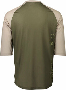 Maglietta ciclismo POC MTB Pure 3/4 Jersey Epidote Green/Light Sandstone Beige L - 3