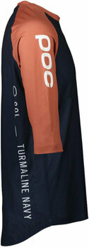 Odzież kolarska / koszulka POC MTB Pure 3/4 Jersey Turmaline Navy/Himalayan Salt S - 2