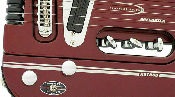 Elektriska gitarrer Traveler Guitar Traveler Speedster HotRod Red - 4