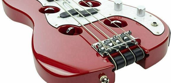 Headless Bass Guitar Traveler Guitar TB-4P Red - 4