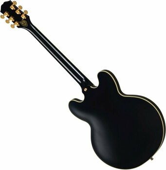 Semi-Acoustic Guitar Epiphone Emily Wolfe Sheraton Stealth Black Aged Gloss Semi-Acoustic Guitar - 2