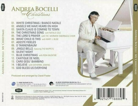 Music CD Andrea Bocelli - My Christmas (CD) - 27
