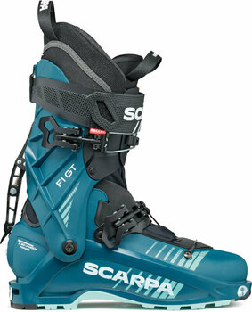 Chaussures de ski de randonnée Scarpa F1 GT Womens 90 Petrol/Aqua 23,0 - 2