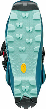 Chaussures de ski de randonnée Scarpa F1 GT Womens 90 Petrol/Aqua 23,0 - 5