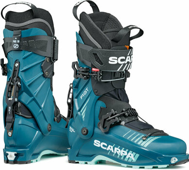 Cipele za turno skijanje Scarpa F1 GT Womens 90 Petrol/Aqua 23,0 - 7