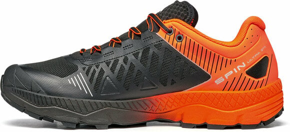 Trail running shoes Scarpa Spin Ultra GTX Orange Fluo/Black 41,5 Trail running shoes - 3