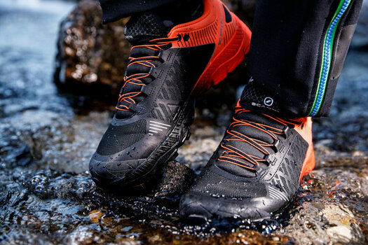 Trailowe buty do biegania Scarpa Spin Ultra GTX Orange Fluo/Black 41,5 Trailowe buty do biegania - 9