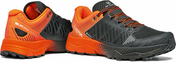 Trailschoenen Scarpa Spin Ultra GTX Orange Fluo/Black 42 Trailschoenen - 7