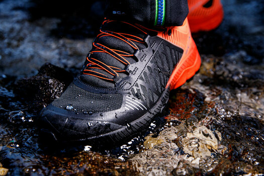 Trail running shoes Scarpa Spin Ultra GTX Orange Fluo/Black 42 Trail running shoes - 8
