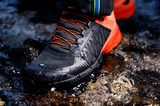 Trail running shoes Scarpa Spin Ultra GTX Orange Fluo/Black 43 Trail running shoes - 8