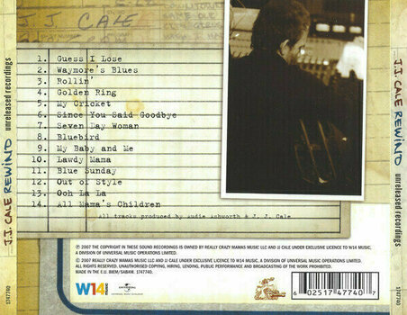 Muzyczne CD JJ Cale - Rewind (CD) - 6