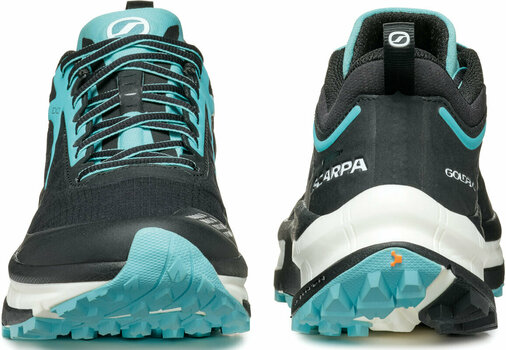 Pantofi de alergare pentru trail
 Scarpa Golden Gate ATR GTX Womens Black/Aruba Blue 37 Pantofi de alergare pentru trail - 4