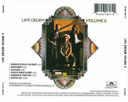 Hudební CD Cream - Live Cream Vol.2 (CD) - 3