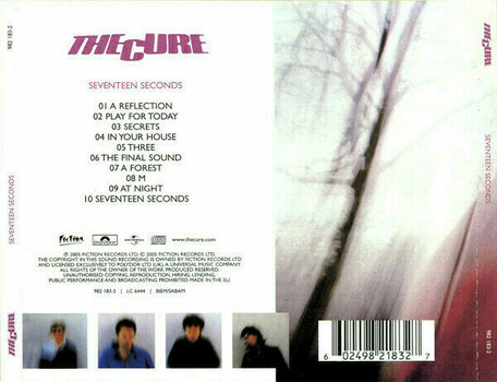 Music CD The Cure - Seventeen Seconds (CD) - 4