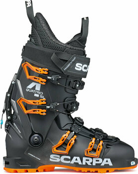 Touring Ski Boots Scarpa 4-Quattro SL 120 Black/Orange 26,0 - 2