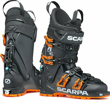 Cipele za turno skijanje Scarpa 4-Quattro SL 120 Black/Orange 26,0 - 7