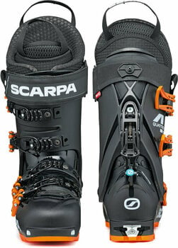Túrasí cipők Scarpa 4-Quattro SL 120 Black/Orange 26,5 - 4