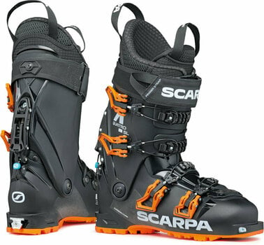 Обувки за ски туринг Scarpa 4-Quattro SL 120 Black/Orange 26,5 - 7