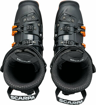 Cipele za turno skijanje Scarpa 4-Quattro SL 120 Black/Orange 27,0 - 6