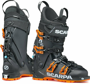 Pjäxor för turskidåkning Scarpa 4-Quattro SL 120 Black/Orange 27,5 - 7