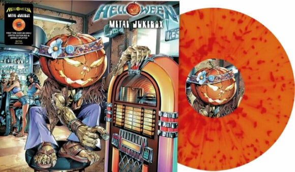 Płyta winylowa Helloween - Metal Jukebox (Orange & Red Splatter Vinyl) (LP) - 2