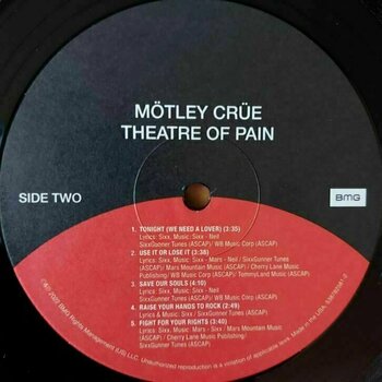 LP Motley Crue - Theatre Of Pain (LP) - 3