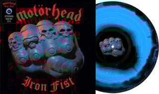 Disco in vinile Motörhead - Iron Fist (Black & Blue Swirl Vinyl) (LP) - 1