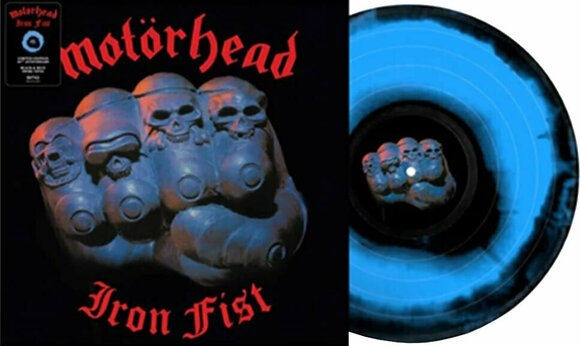 LP Motörhead - Iron Fist (Black & Blue Swirl Vinyl) (LP) - 2