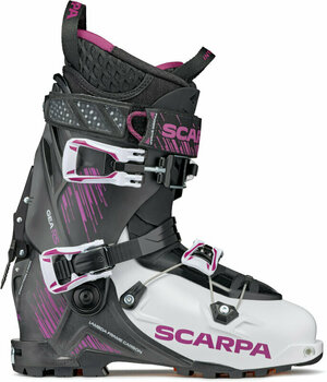 Touring-saappaat Scarpa GEA RS Womens 120 White/Black/Rouge 24,0 - 2
