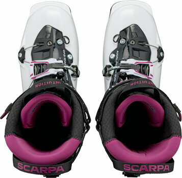 Touring-saappaat Scarpa GEA RS Womens 120 White/Black/Rouge 24,0 - 6