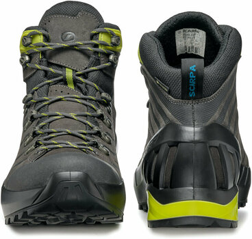 Pánské outdoorové boty Scarpa Cyclone S GTX Shark/Lime 41,5 Pánské outdoorové boty - 4