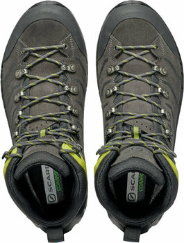 Mens Outdoor Shoes Scarpa Cyclone S GTX Shark/Lime 41,5 Mens Outdoor Shoes - 6