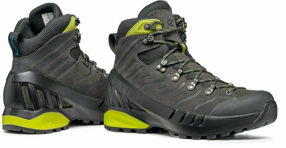 Pantofi trekking de bărbați Scarpa Cyclone S GTX Shark/Lime 42 Pantofi trekking de bărbați - 7