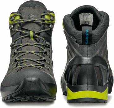 Chaussures outdoor hommes Scarpa Cyclone S GTX Shark/Lime 42,5 Chaussures outdoor hommes - 4