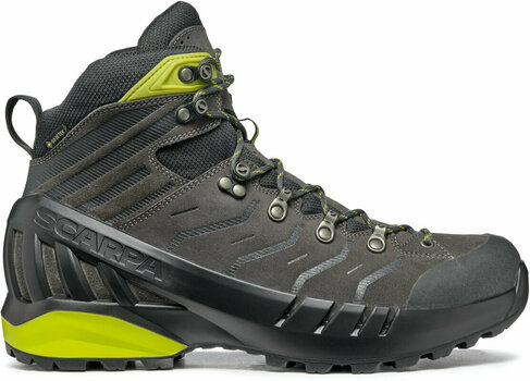 Heren Wanderschuhe Scarpa Cyclone S GTX Shark/Lime 46,5 Heren Wanderschuhe - 2