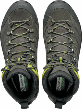 Miesten ulkoilukengät Scarpa Cyclone S GTX Shark/Lime 46,5 Miesten ulkoilukengät - 6