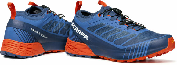 Trailová běžecká obuv Scarpa Ribelle Run GTX Blue/Spicy Orange 41,5 Trailová běžecká obuv - 7
