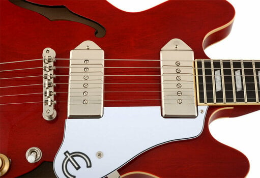 Semi-akoestische gitaar Epiphone Casino Coupe Cherry - 5