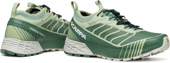 Trail running shoes
 Scarpa Ribelle Run GTX Womens Mineral Green/Gray 37 Trail running shoes - 7