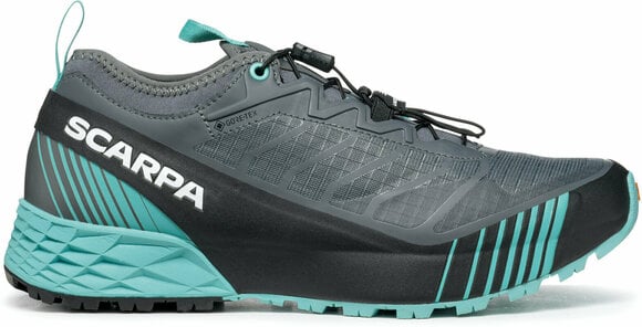 Trail running shoes
 Scarpa Ribelle Run GTX Womens Anthracite/Blue Turquoise 37,5 Trail running shoes - 2