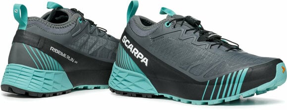 Trail running shoes
 Scarpa Ribelle Run GTX Womens Anthracite/Blue Turquoise 37,5 Trail running shoes - 6