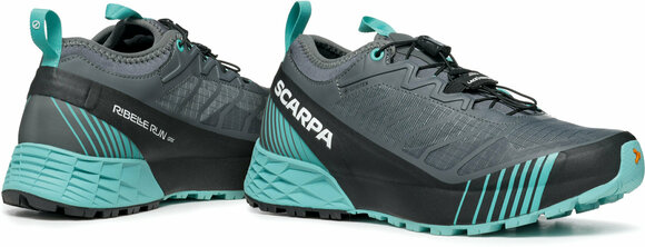 Trail obuća za trčanje
 Scarpa Ribelle Run GTX Womens Anthracite/Blue Turquoise 38,5 Trail obuća za trčanje - 6